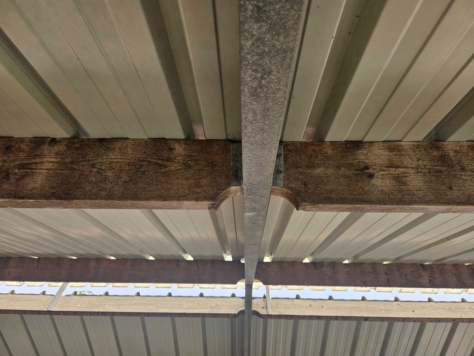 Konstrukcja stalowa 292 m2 wiata hala magazyn 8.10x36 m