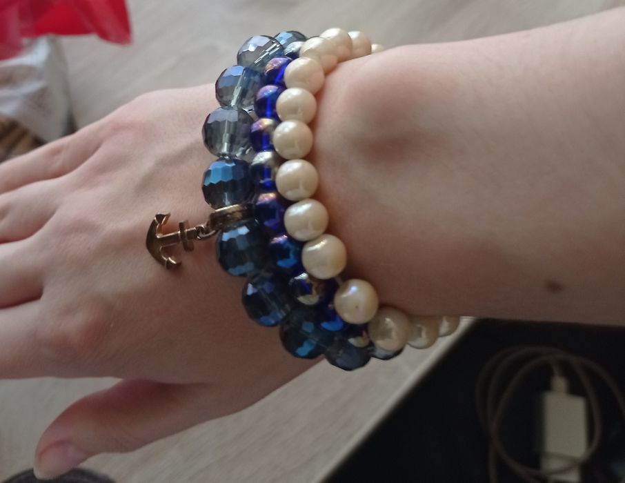 Bransoletki Zestaw Trzy Bransoletki Vintage