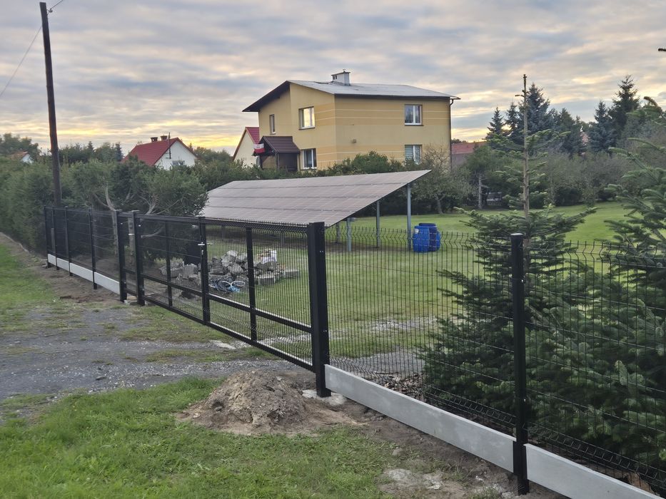 Montaż/ Transport ogrodzenia Panelowe