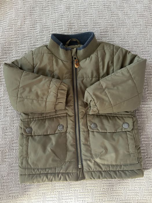 Kurtka khaki przejściowa Name it 80 cm