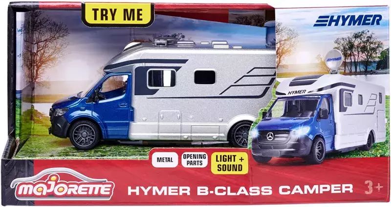 Pojazd Majorette G.s.hymer B-Class Kamper 19 Cm. Majorette. Nowy Produkt