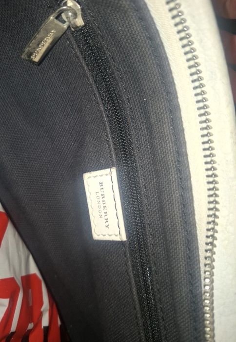 Mala Burberry Branca