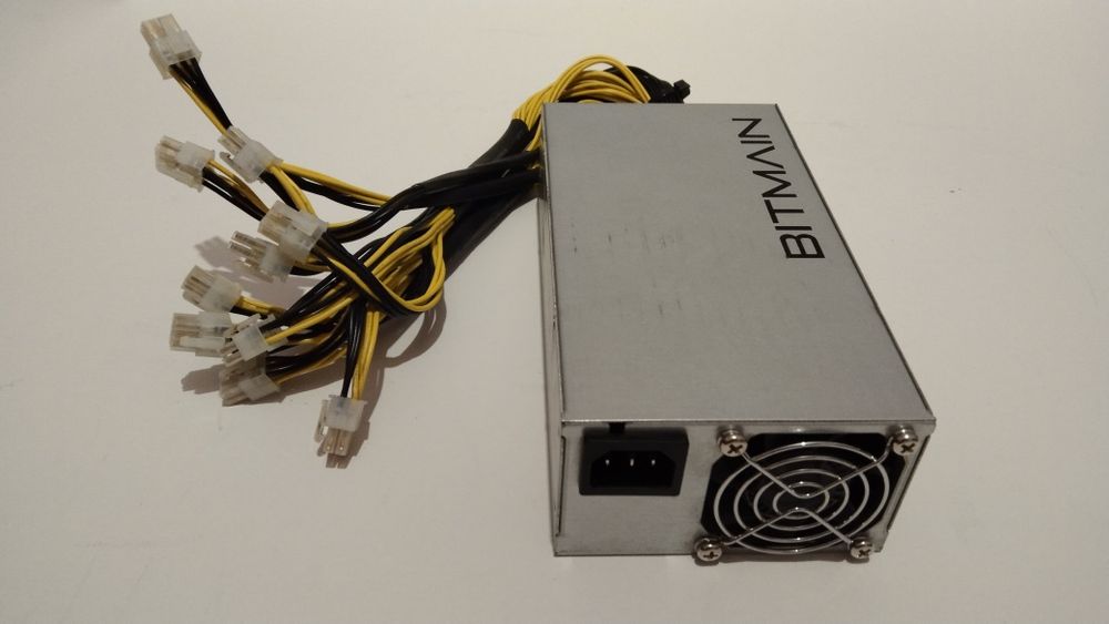 Asic майнер Bitmain Antminer D3 з блоком живлення  APW A3 1600