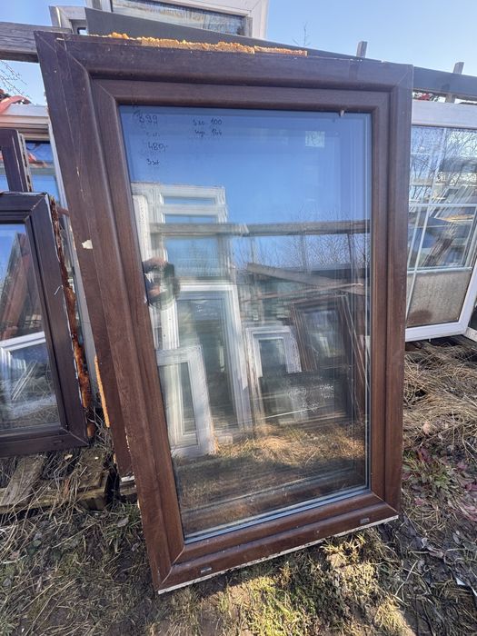 3x okno 100x164 plastikowe do kamienicy rozwierno uchylne dostawa kraj