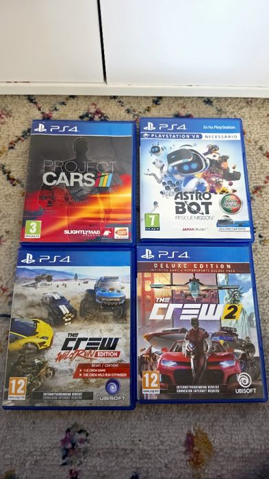 Playstation 4 com óculos vr, Pistola e 37 jogos