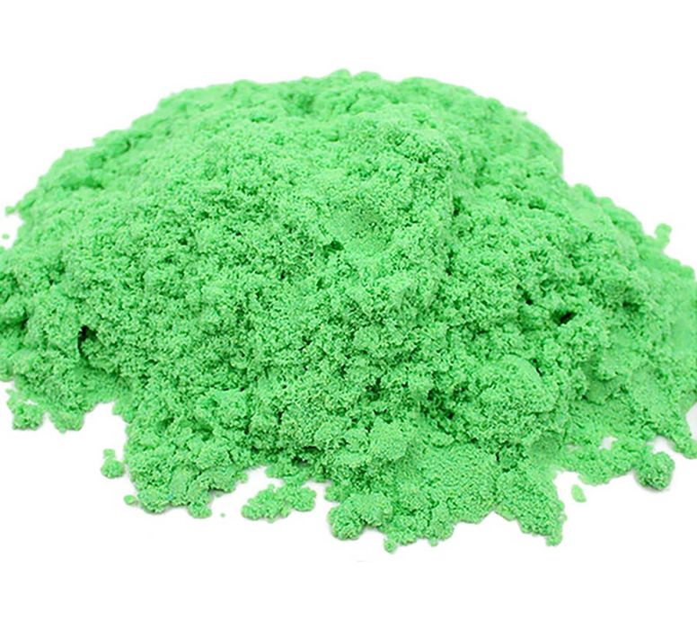 Piasek kinetyczny magiczny 1kg piaskolina NOWY zielony