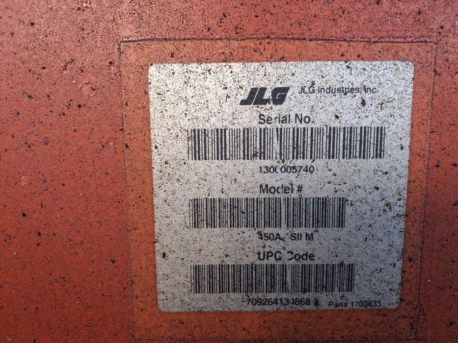 Plataforma elevatória JLG 450 AJ II Diesel
