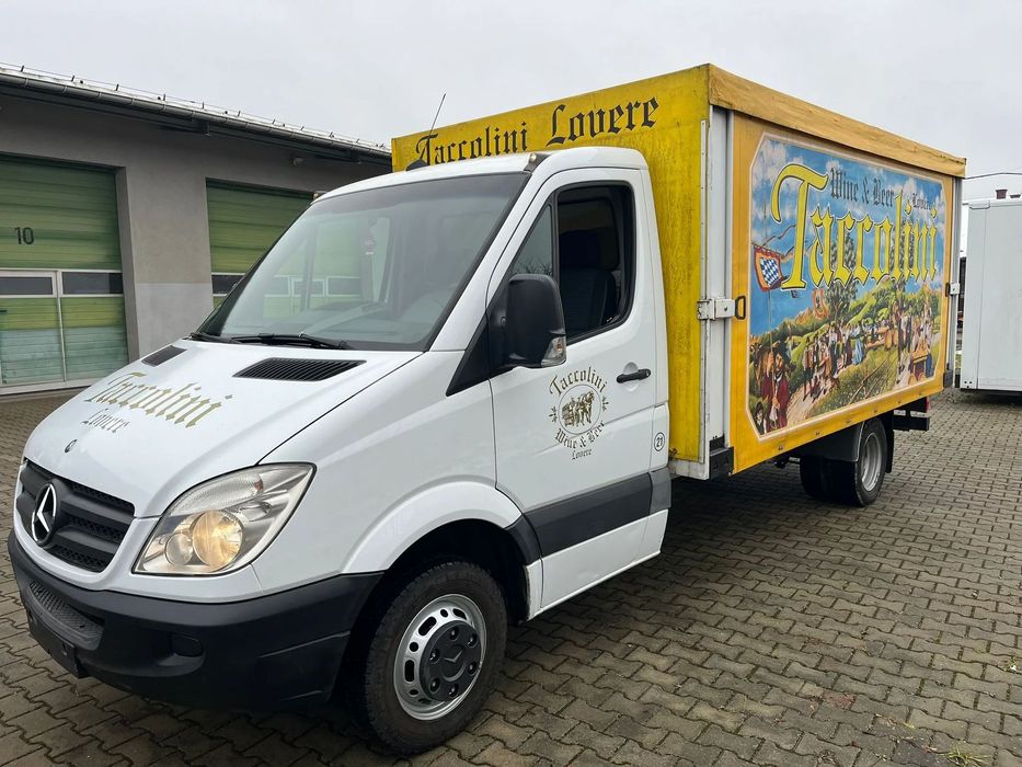 Mercedes-Benz SPRINTER 416  WŁOCH bez korozji KLIMA faktura VAT kontener plandeka firanka 316 516