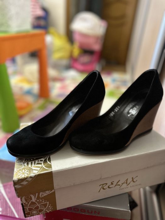 Туфла замша 36 розмір