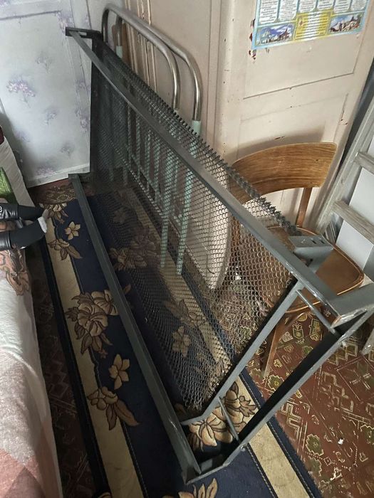 Ліжко панцирне 90ширина ,1,90довжина