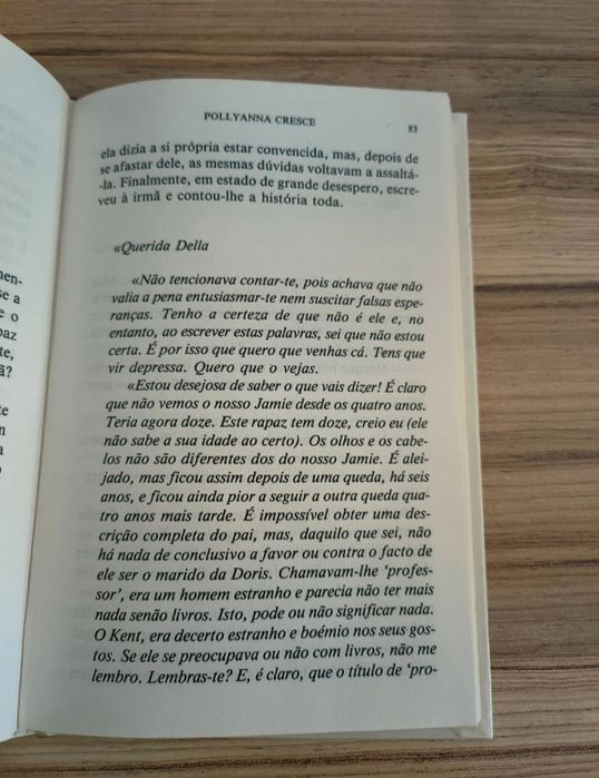 Livro 'Pollyanna Cresce"