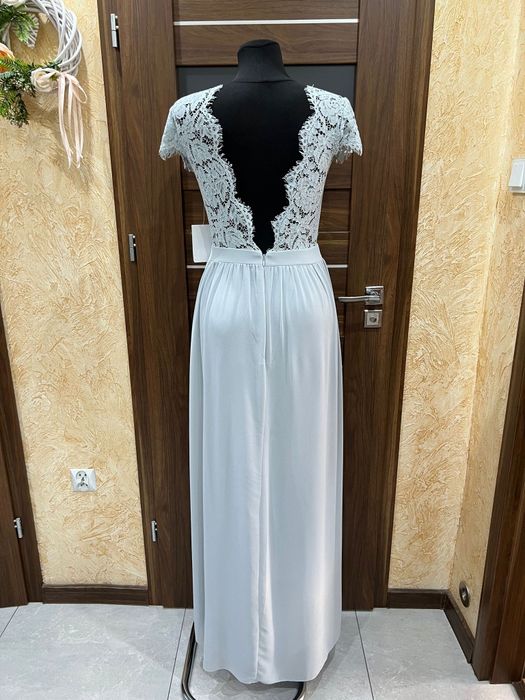 NOWA sukienka balowa dluga koronka M