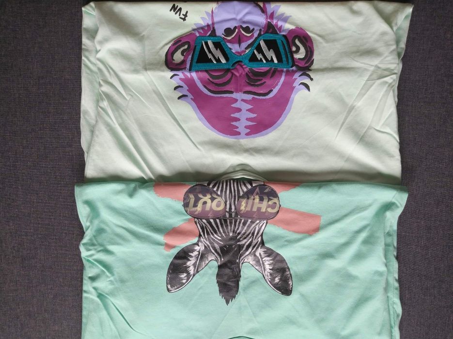 RESERVED modne mlodzieżowe t-shirty r.170 NOWE