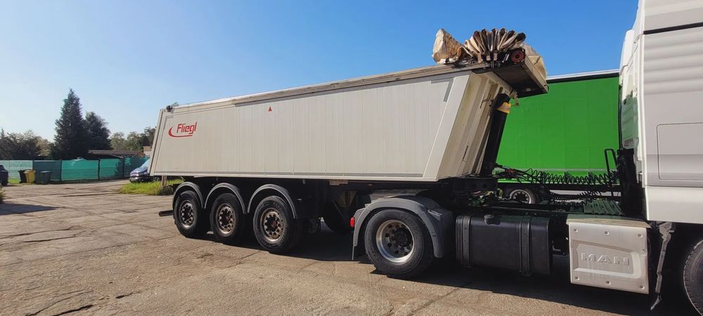 Fliegl DHKA 390, SAF, ALU, z Niemiec, Brutto!