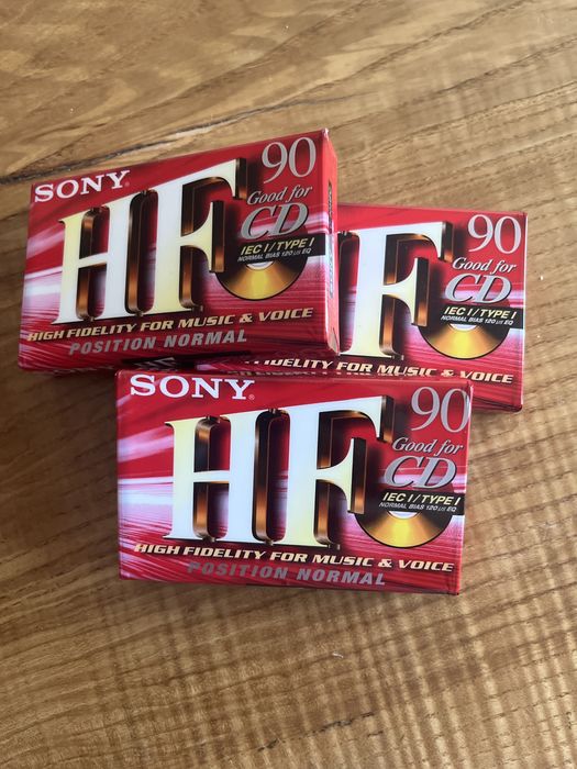 Kasety magnetofonowe hf 90