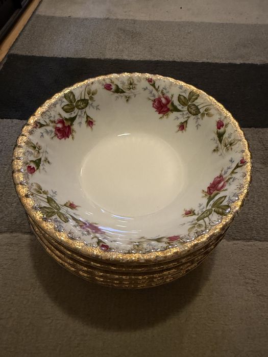 Salaterki miseczki Chodzież z różą Iwona 16cm
