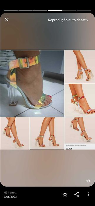 Sandálias senhora 36