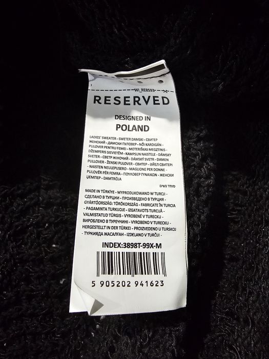Reserved bluzka ażurowa koronkowa