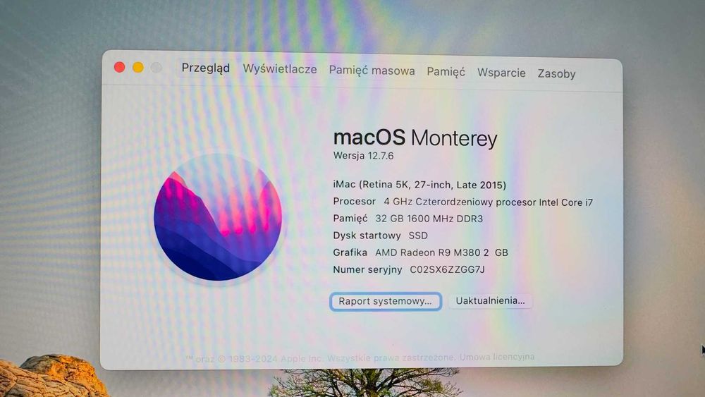 iMac 27" Retina 5K late 2015 i7 4GHz/32GB/1TB SSD/Radeon