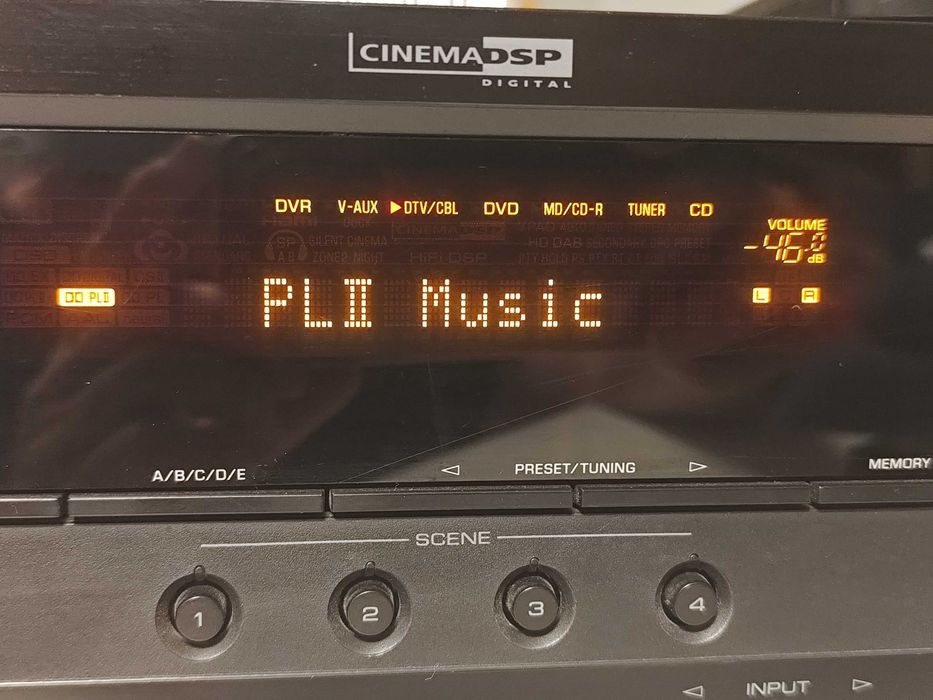 Yamaha HTR 6130 amplituner 5.1 - pełny komplet