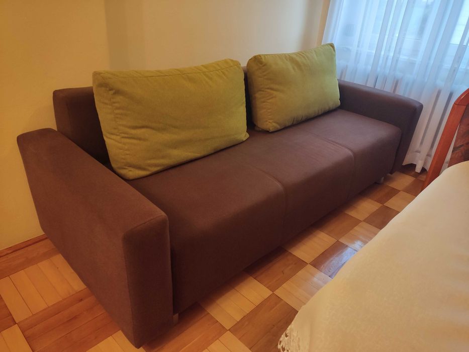 Sofa kanapa funkcja spania łóżko Wajnert Sprężyny Bonnel Bonel Stan Bardzo dobry
