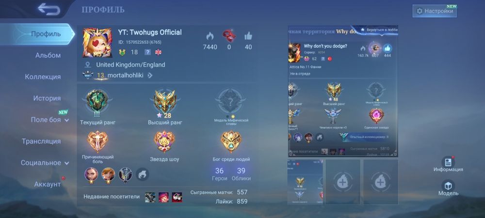 MLBB 71% WR | fanny 75% | 28 звёзд