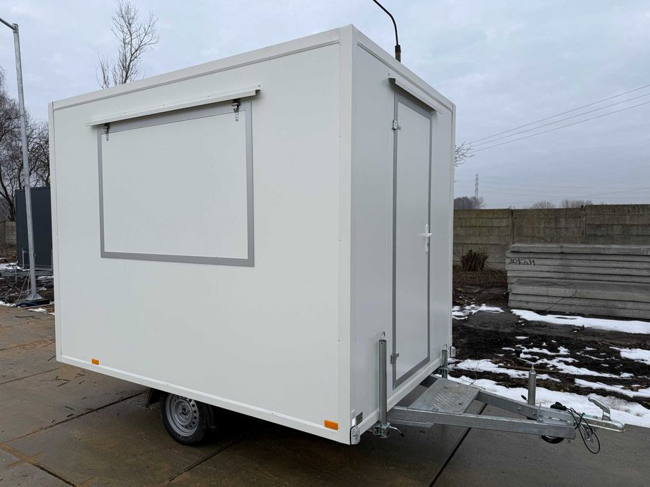 Przyczepa gastronomiczna FOOD TRUCK 3m NOWA PRODUCENT Dostępna OD RĘKI