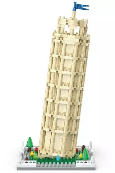 Klocki KOCO Wieża w Pizie 548 elementów. Nowy Produkt