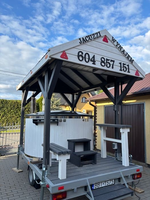 Mobilne jacuzzi VIP Premium WYNAJEM