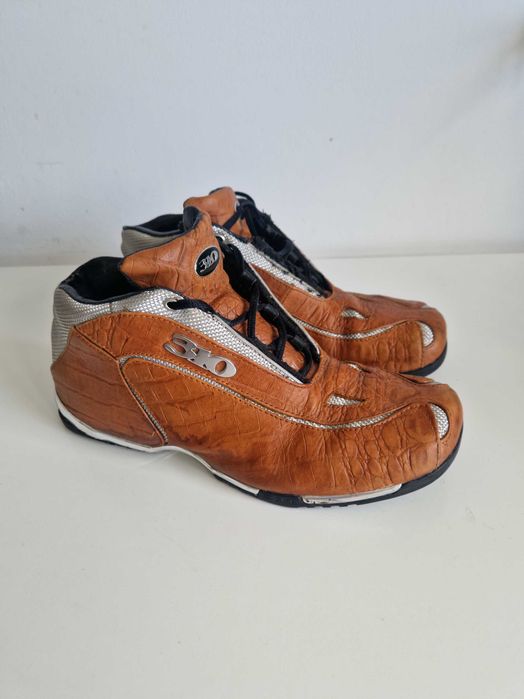 Buty 31O 45 skórzane moto biker vintage | unikat streetwear