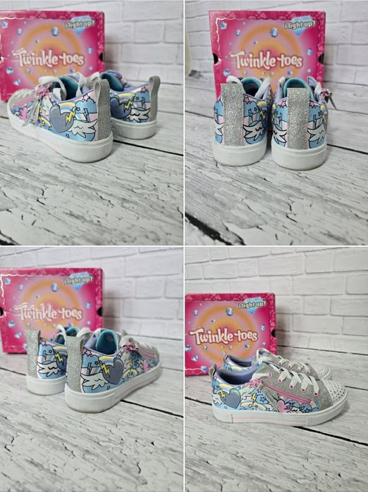 Skechers buciki z ledami  r. 35