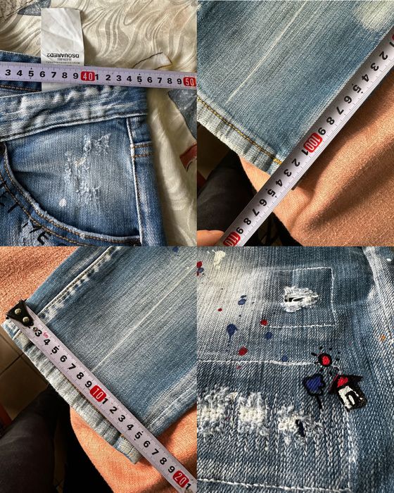 Spodnie Dsquared 52 slim fit