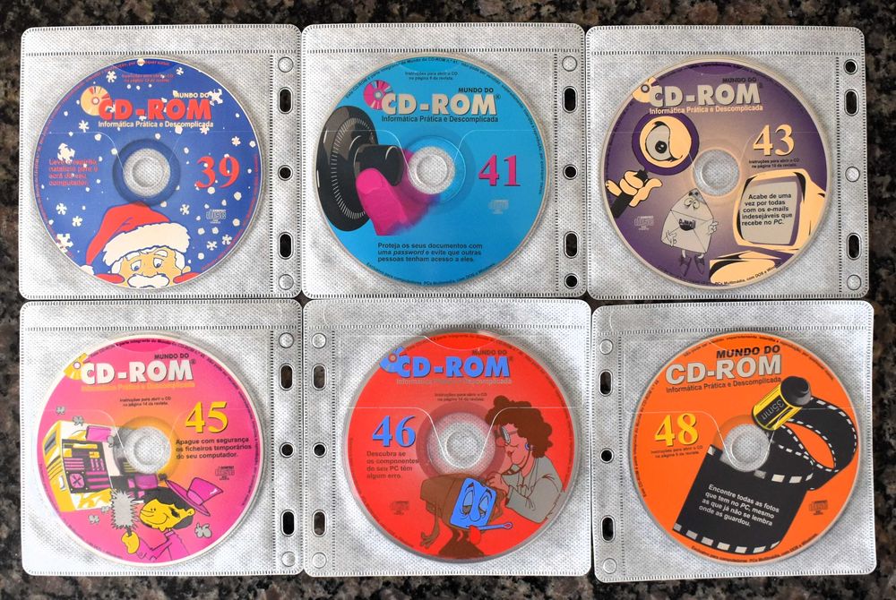 Revistas Mundo do CD-ROM e CD-ROM Fácil