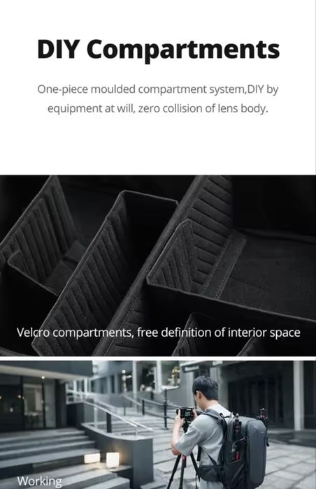 Професійний фоторюкзак ambitful om-28