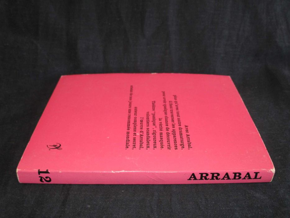 Livro Fernando Arrabal Bernard Gille Theatre De Tous Les Temps nº 12