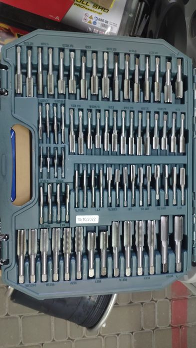 Набір Мітчиків І Плашок Gut Meister 110 Шт Набор метчиков GM Германия