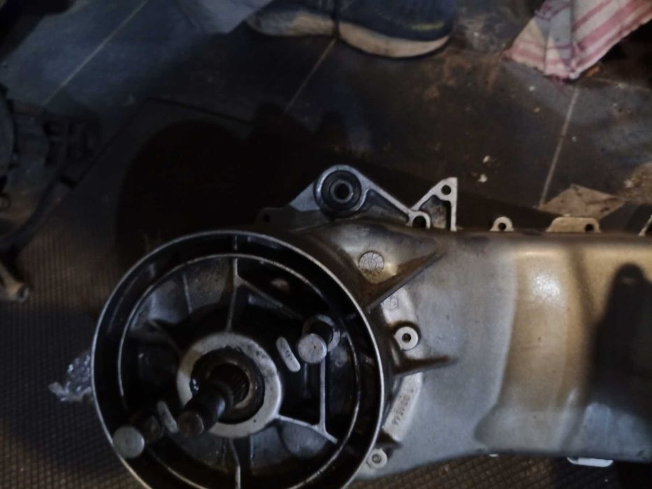 Картера 140 мм бараб двиг гилера- с коленвалом в сборе и редуктором