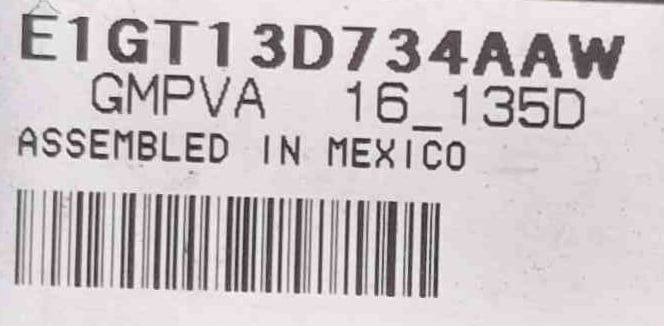 Travão de Estacionamento / Parque E1GT13D734AAW - FORD S-MAX
