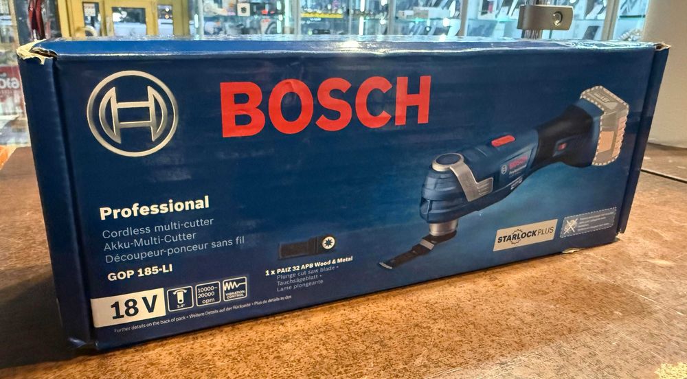 Narzędzie wielofunkcyjne Bosch GOP 185-LI NOWE