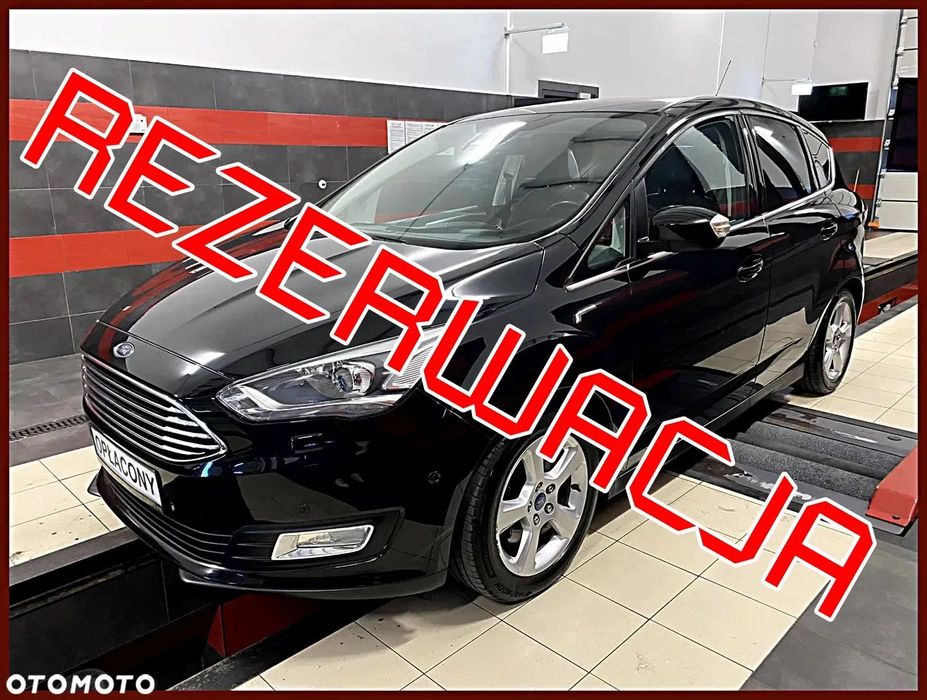 Ford C-MAX kamera cofania czujniki parkowania ledy bi-xenon podg.fotele