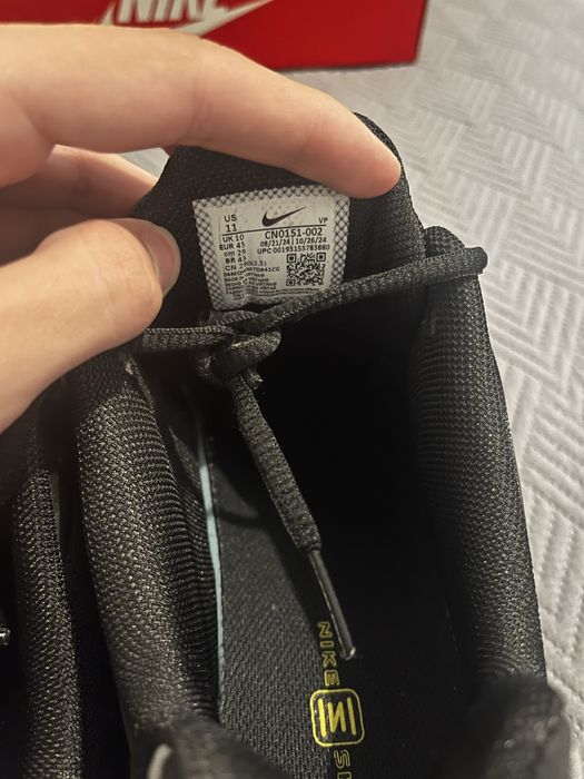 Nike Shox TL Black Dynamic Yellow Metallic Silver