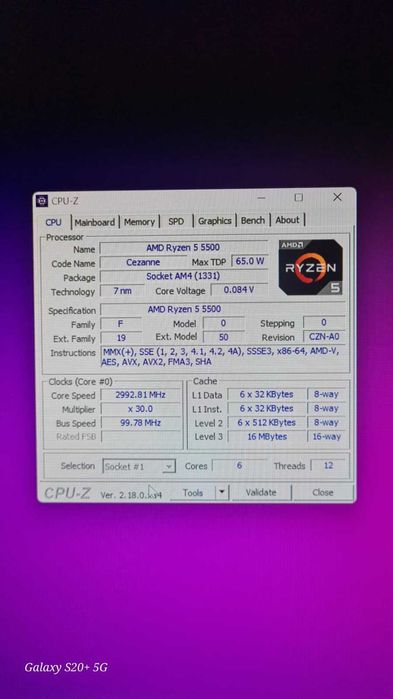 PC Gaming Ryzen 5 5500 + RX 580