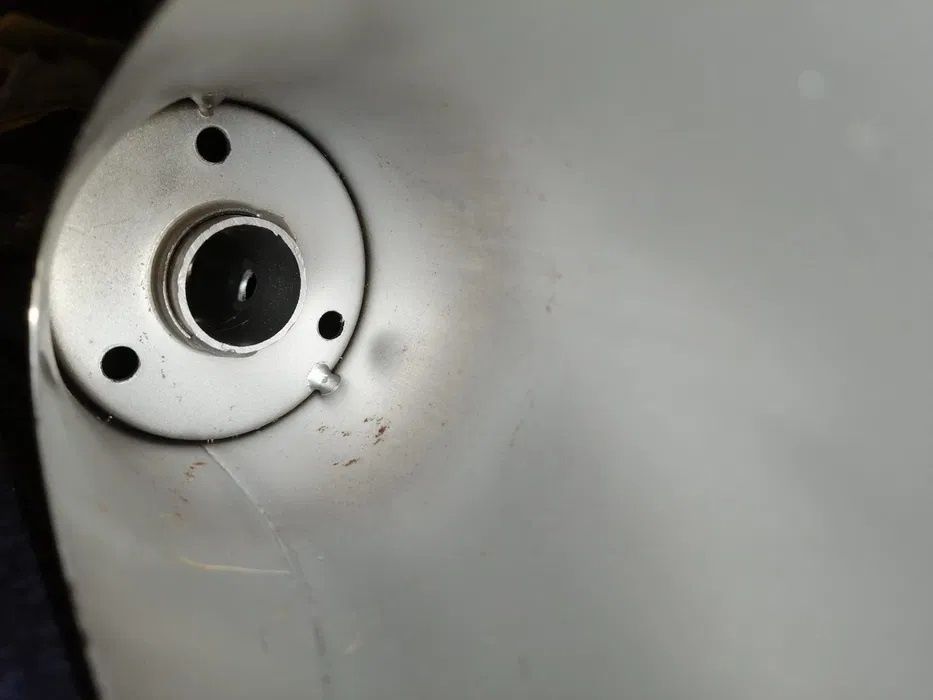 Tubo de escape de mota novo