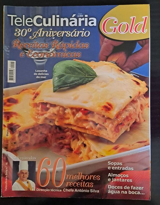 Teleculinária GOLD - 20 Revistas