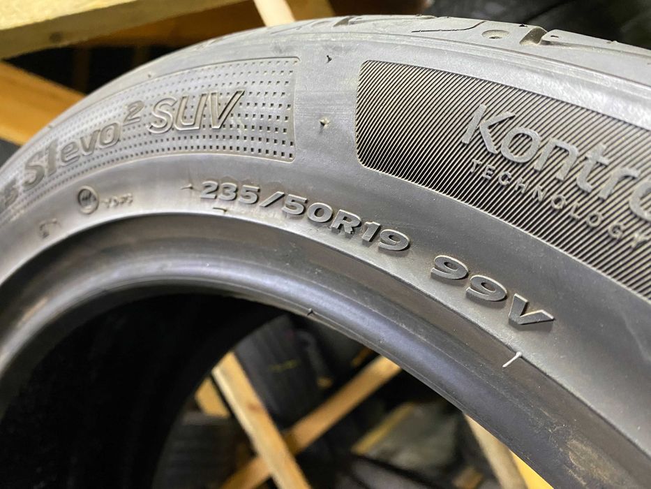 Шини Літо 235/50R19 Hankook Ventus S1 evo2 7+мм