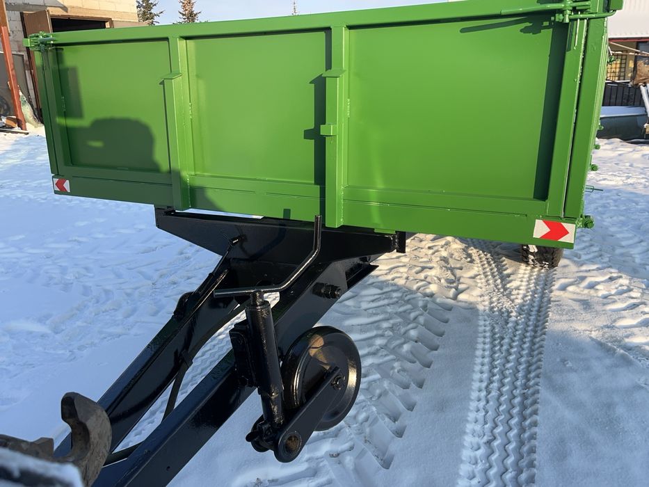 Przyczepki jednoosiowe wywrotki