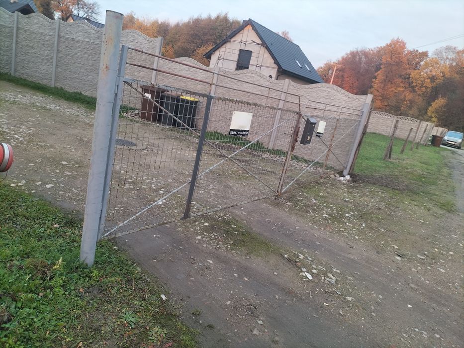 Brama wjazdowa tymczasowa