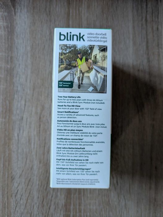Vídeo campainha Blink HD