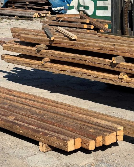 STARE BELKI suszone stare bale drewno dekoracyjne ciosane do wnętrz