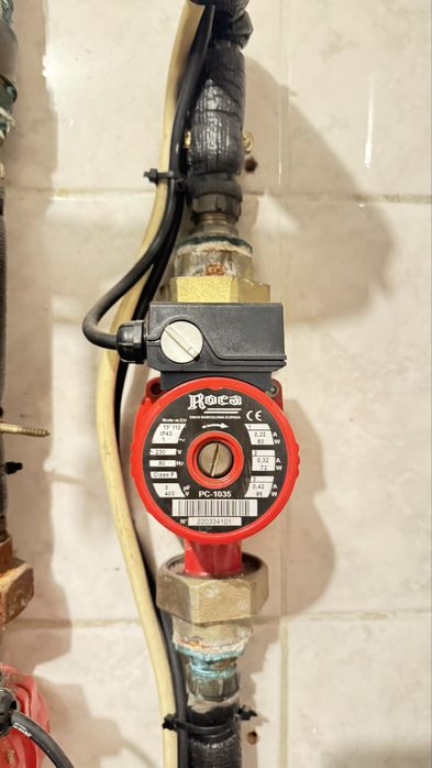 Sistema completo de aquecimento central Roca a gasóleo